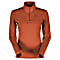 Scott W DEFINED LIGHT PULLOVER, Earth Red