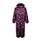 Color Kids KIDS COVERALL WITH FAKE FUR 2, Grape Wine