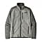 Patagonia M BETTER SWEATER JACKET, Nickel w/Forge Grey