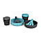Sea to Summit DELTALIGHT CAMP SET 2.2, Pacific Blue - Grey
