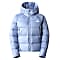 The North Face W HYALITE DOWN HOODIE, Folk Blue