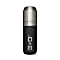 360 Degrees VACUUM INSULATED STAINLESS FLASK WITH  POT THROUGH CAP 750ML, Black