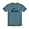 Quiksilver M COMP LOGO SS, Brittany Blue