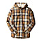The North Face M HOODED CAMPSHIRE SHIRT, Utility Brown Medium Bold Shadow Plaid