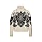 Dale of Norway W FALUN SWEATER, Offwhite - Black
