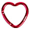 Salewa HEART CARABINER, Red
