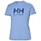 Helly Hansen W HH LOGO T-SHIRT, Bright Blue