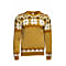 Dale of Norway M VEGARD SWEATER, Mustard - Offwhite - Copper