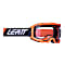 Leatt VELOCITY 4.5 ANTI FOG, Neon Orange - Clear