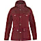Fjallraven W GREENLAND JACKET, Pomegranate Red - Bordeaux Red