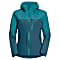 Jack Wolfskin W GO HIKE JACKET (PREVIOUS MODEL), Blue Coral