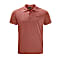 Jack Wolfskin M TRAVEL POLO, Barn Red