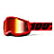 100% STRATA 2 GOGGLE MIRROR LENS, Red - Red Mirror