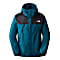 The North Face M ANTORA JACKET, TNF Black - Blue Coral
