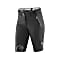 Gonso W SITIVO SHORTS OVERSIZE, Black - Bright Green
