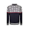 Dale of Norway TYSSOY SWEATER, Navy - Offwhite - Red