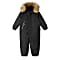 Reima TODDLERS GOTLAND WINTER OVERALL, Black