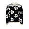 Dale of Norway M WINTER STAR SWEATER, Black - Offwhite - Dark Charcoal
