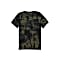 Mons Royale M ICON T-SHIRT TIE DYED, Olive Tie Dye