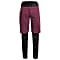 Vaude WOMENS ALL YEAR MOAB 3IN1 PANTS W/O SC, Cassis