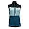 Devold W THERMO WOOL VEST, Flood - Cameo - Ink