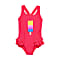 Color Kids GIRLS SWIMSUIT W APPLICATION (PREVIOUS MODEL), Diva Pink