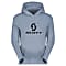 Scott W DEFINED MID PULLOVER HOODY, Glace Blue