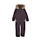 Color Kids KIDS COVERALL WITH FAKE FUR, Fudge