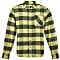 Dolomite M FLANNEL CHECK SHIRT, Spice Yellow - Tree Green