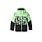ONeill BOYS CARBONITE JACKET, Green Scribble