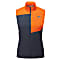 Mountain Equipment W AEROTHERM VEST, Blue Nights - Ember
