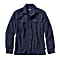 Patagonia M LONG-SLEEVED FJORD FLANNEL SHIRT, Navy Blue