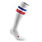 CEP M 80´S COMPRESSION SOCKS (PREVIOUS STYLE), White - Red - Blue