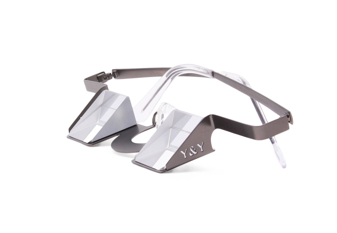 Y+Y Vertical Innovative hochwertige Sicherungsbrille Silver
