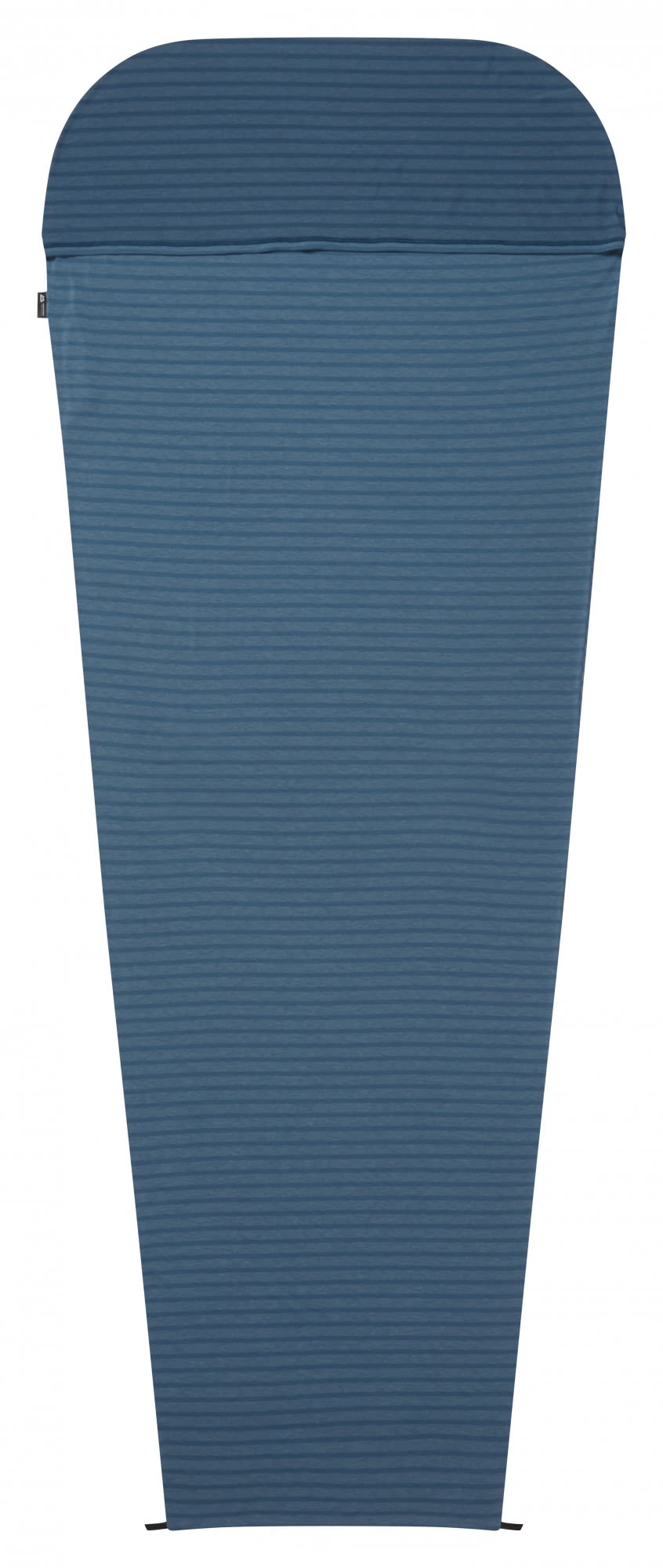 Leichter elastischer Innenschlafsack Denim Blue Stripe