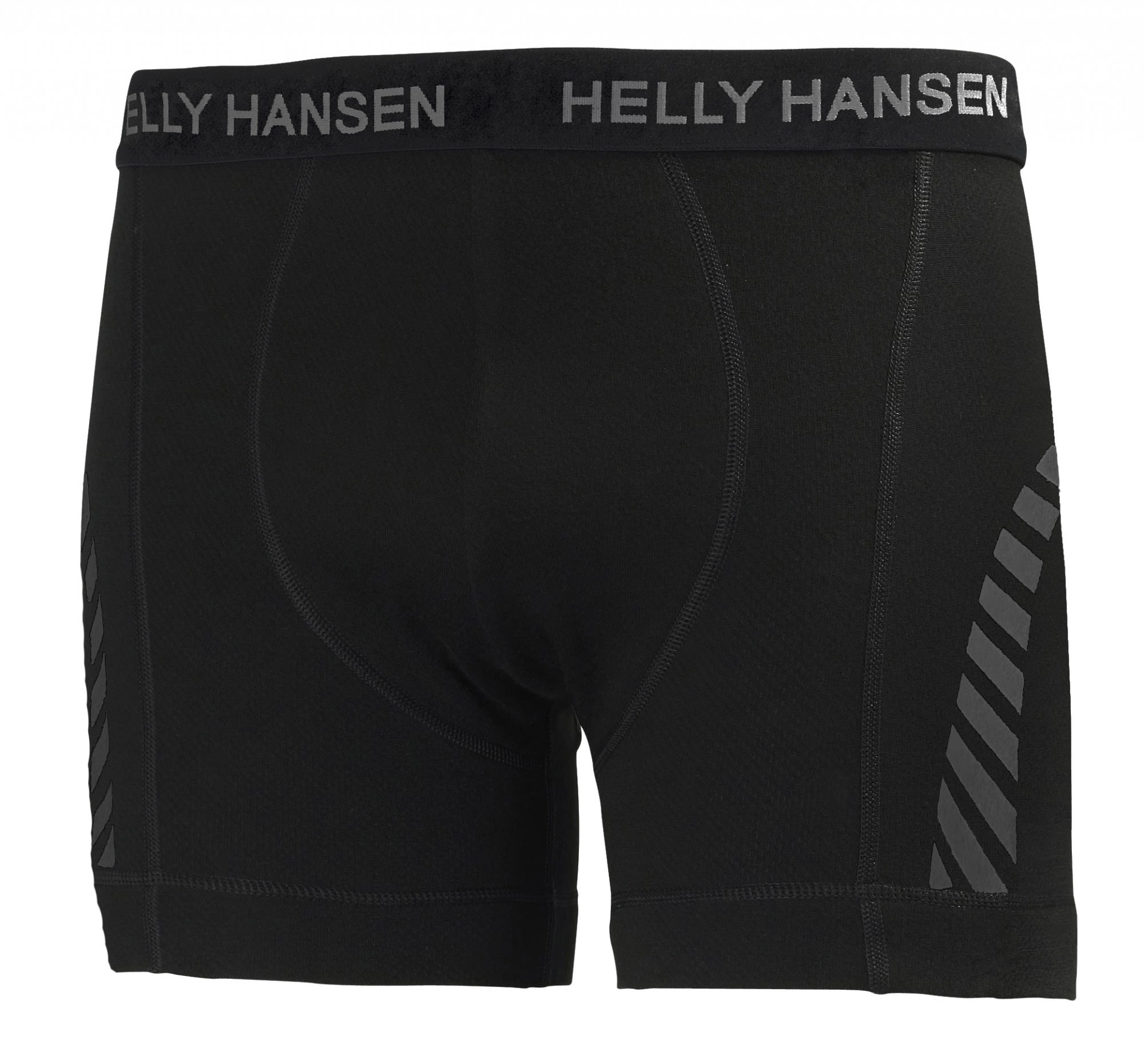 Helly Hansen Warme funktionelle Herren Merino Baselayer Boxershorts Black