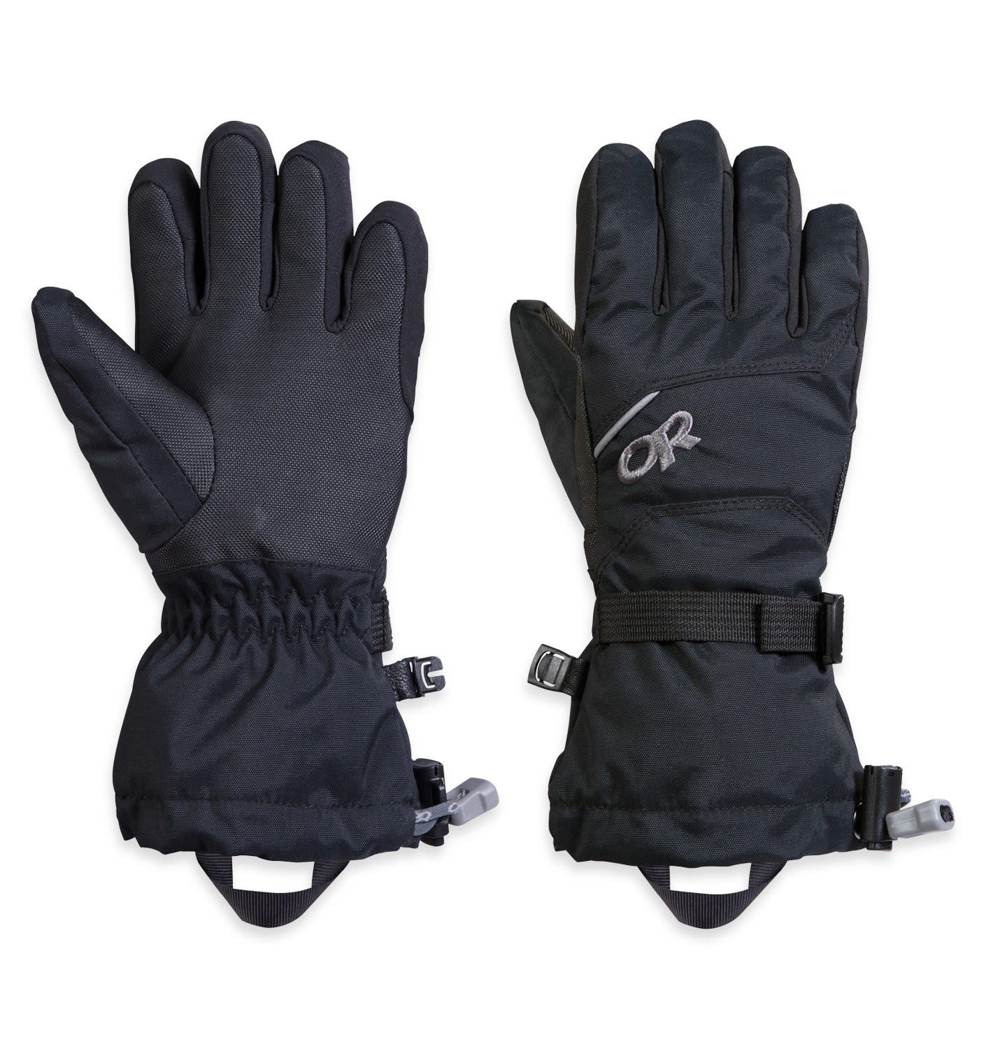 Outdoor Research Atmungsaktive wasserdichte Kinder Ventia™ Handschuhe Black