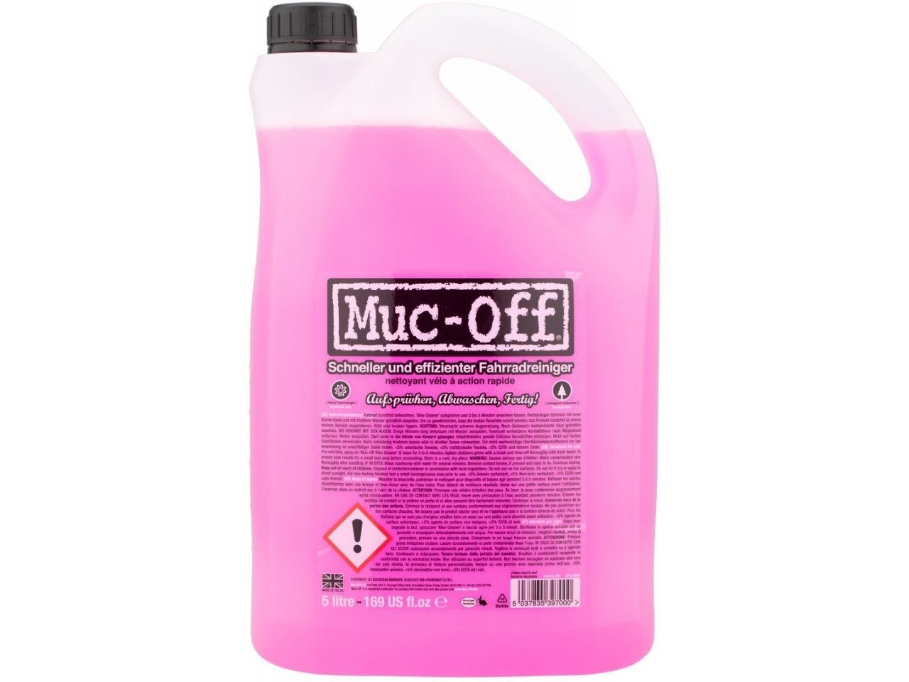 Muc Off Effizienter biologisch abbaubarer Fahrradreiniger  5l Pink