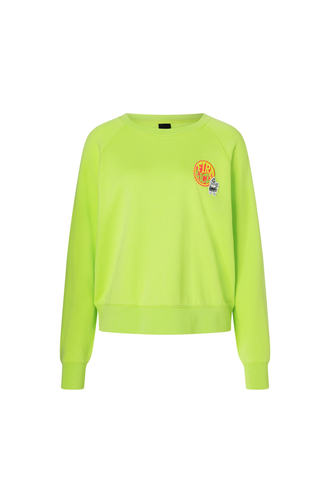 Bogner Fire + Ice Warmes stylisches Damen Sweatshirt Lime Punch