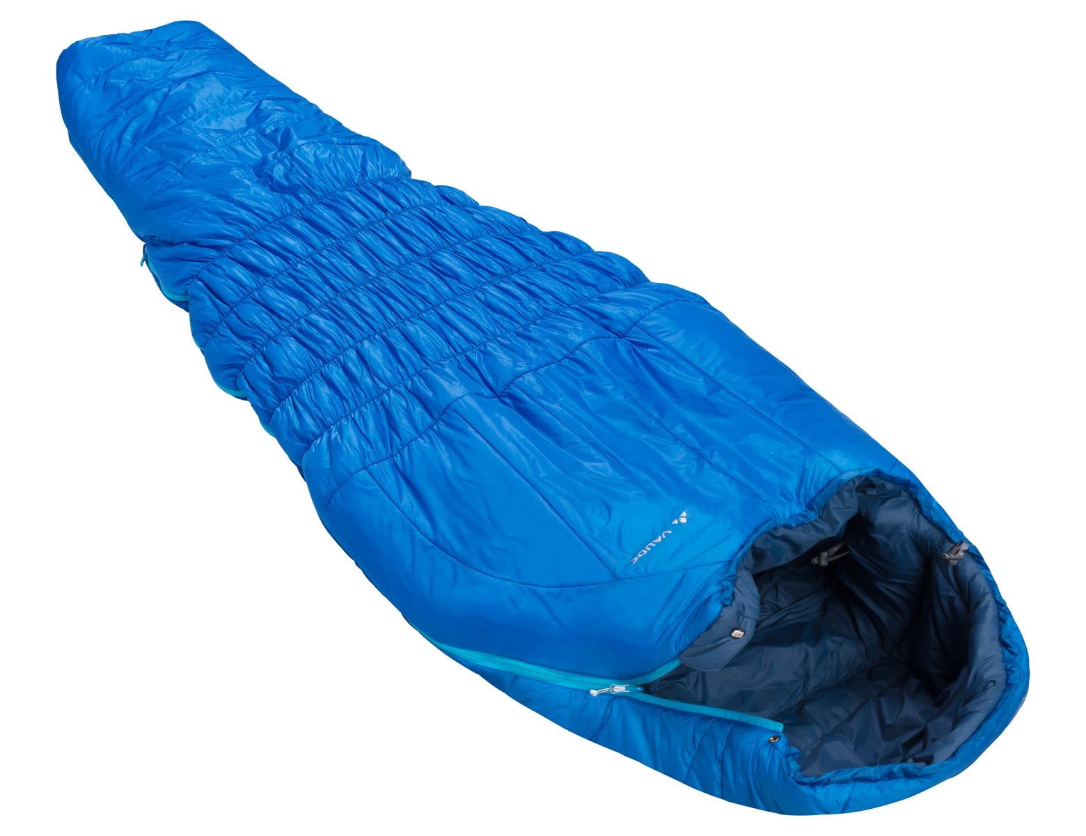 Vaude Warmer komfortabler Kunstfaserschlafsack Blue