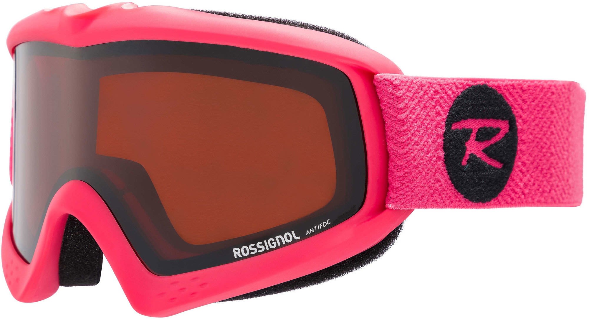 Rossignol Leichte komfortable Kinder Ski und Snowboardbrille Pink