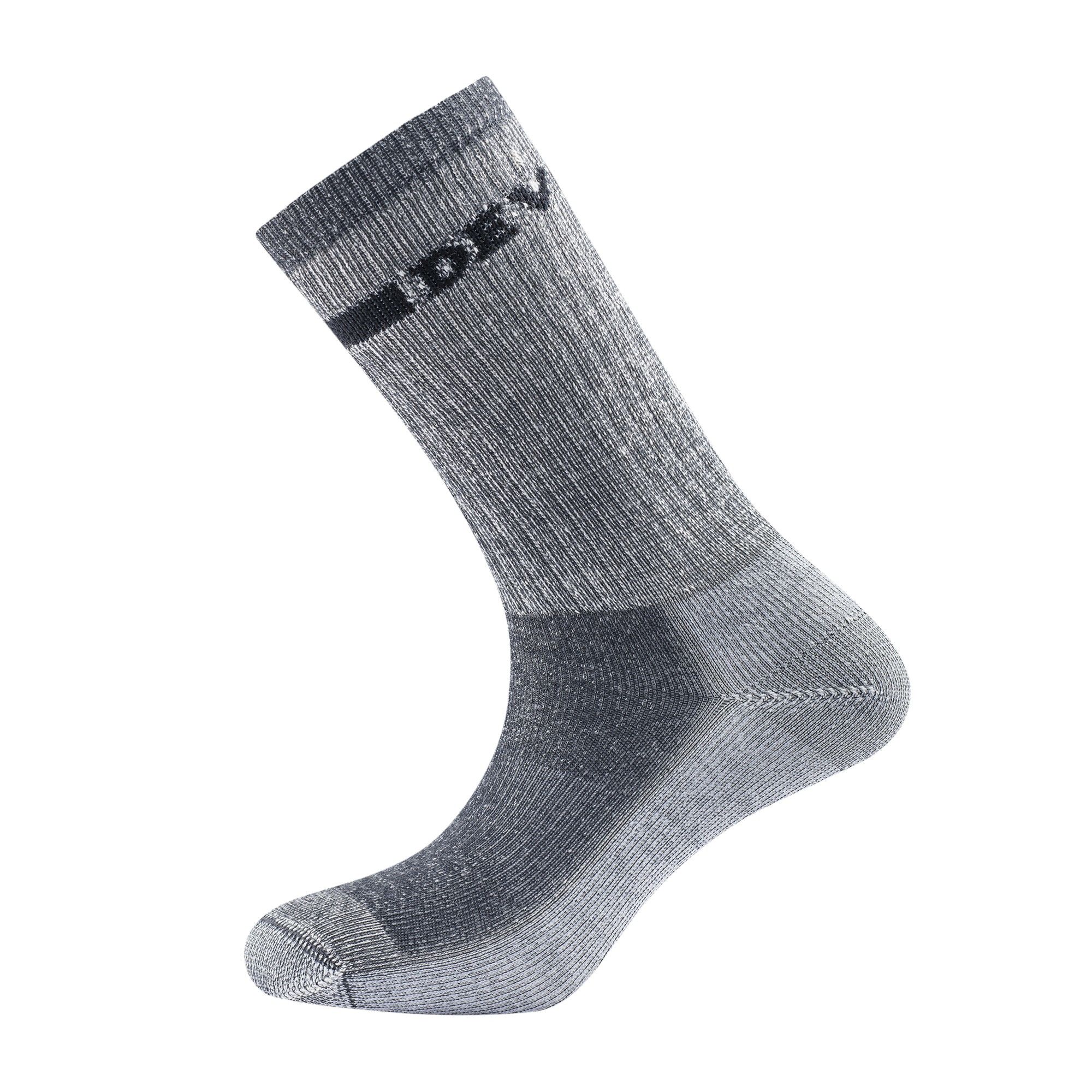 Devold Funktionelle komfortable Merinowolle Outdoor Socken Dark Grey