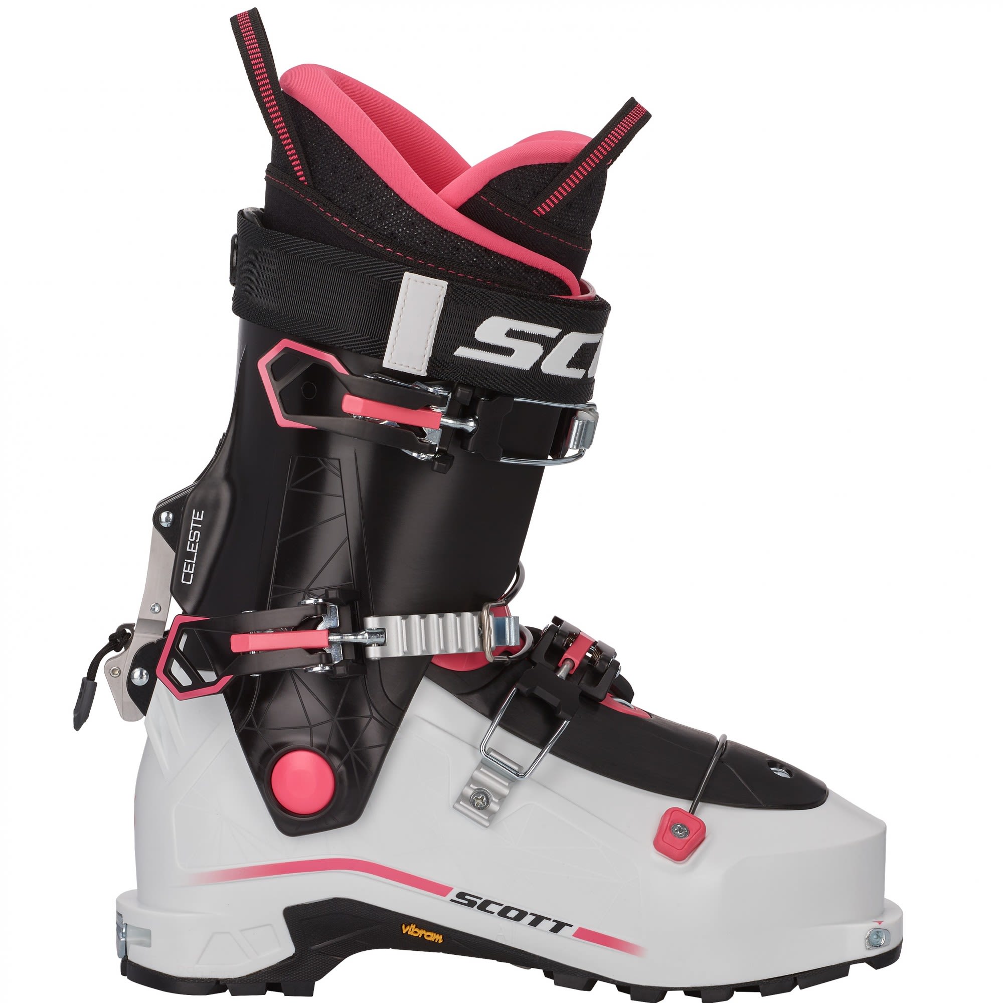 Scott Komfortabler progressiver Damen Touren Skischuh White - Pink