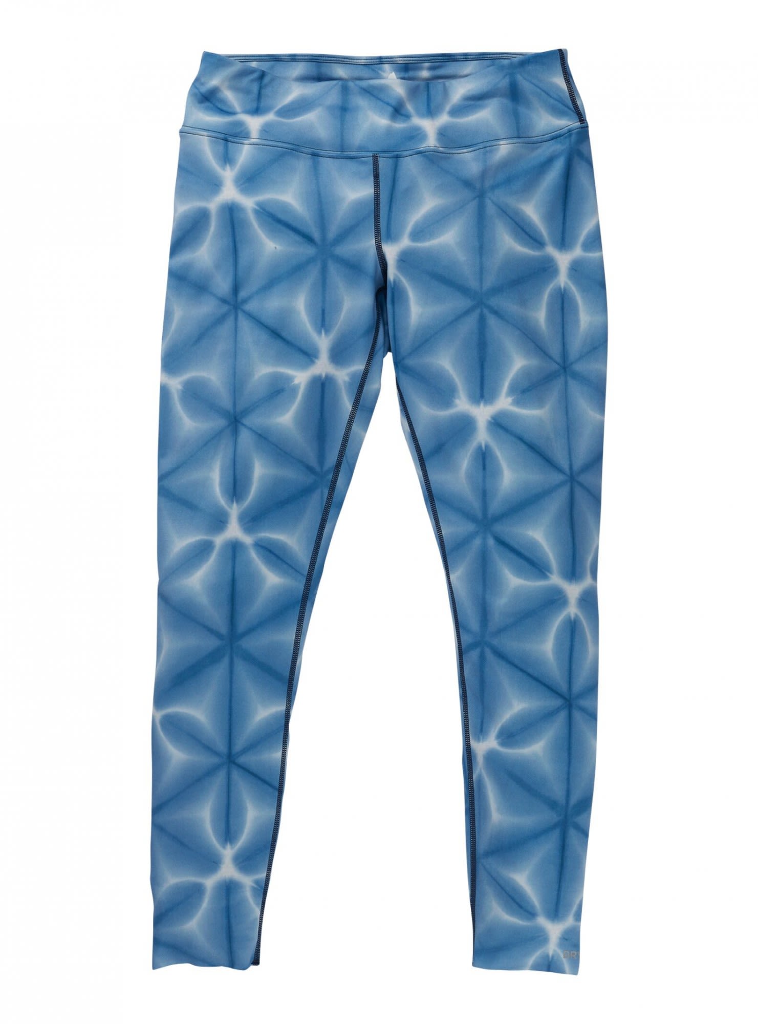 Burton Schnelltrocknende vielseitige Damen DryRide Ultrawick™ Baselayer Hose Blue Dailola Shibori