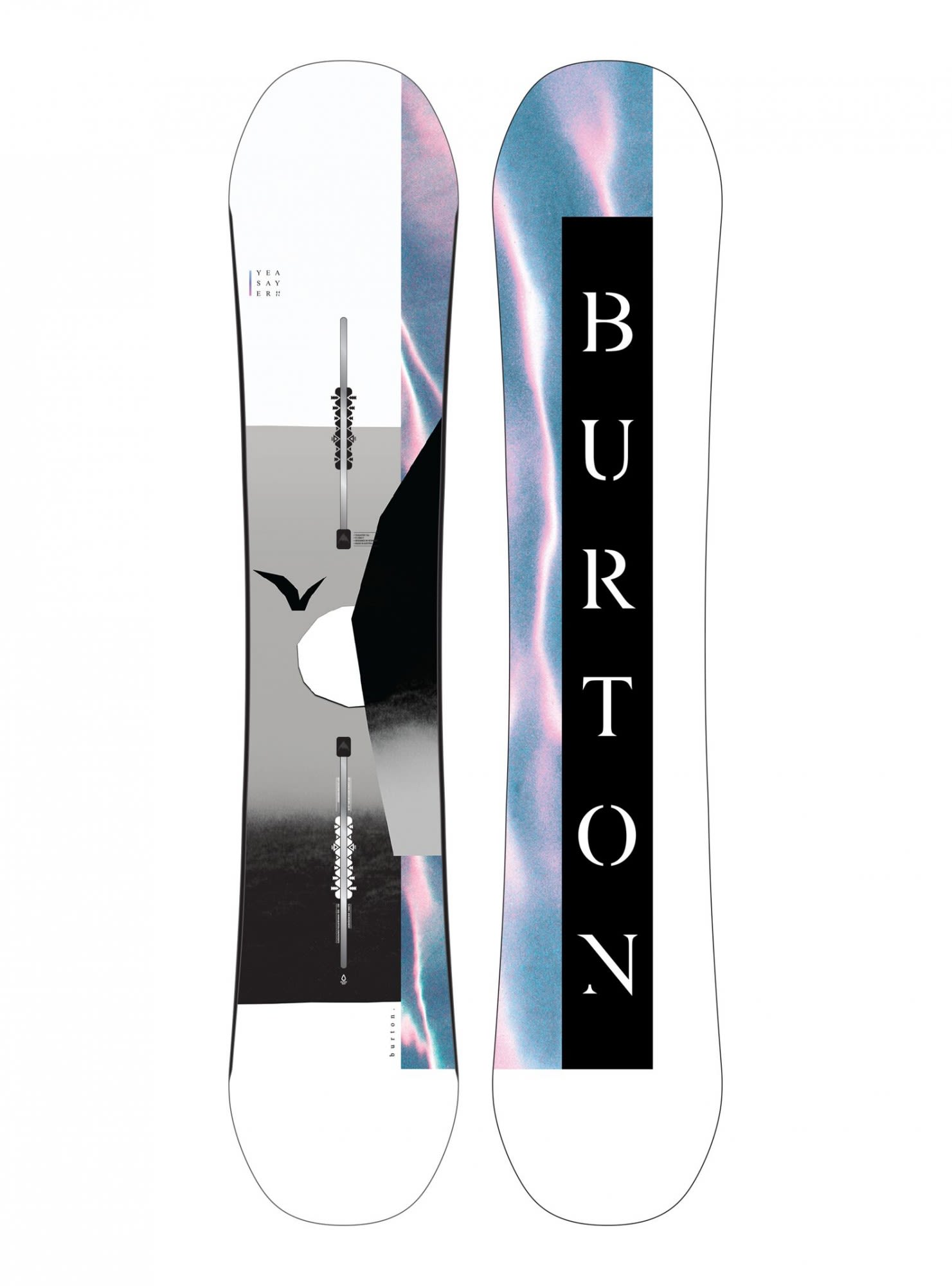 Burton Vielseitiges bewährtes Damen AllMountain Snowboard White - Water Shimmer
