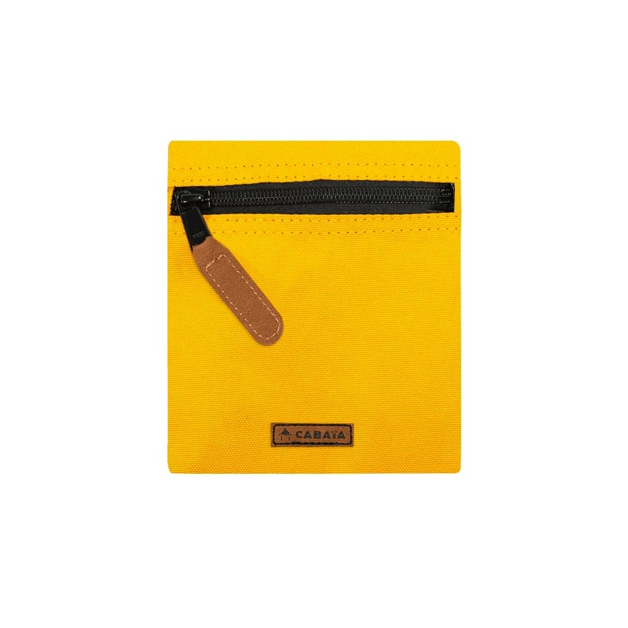Cabaia Diebstahlsichere praktische Seitentasche für Rucksäcke Yellow