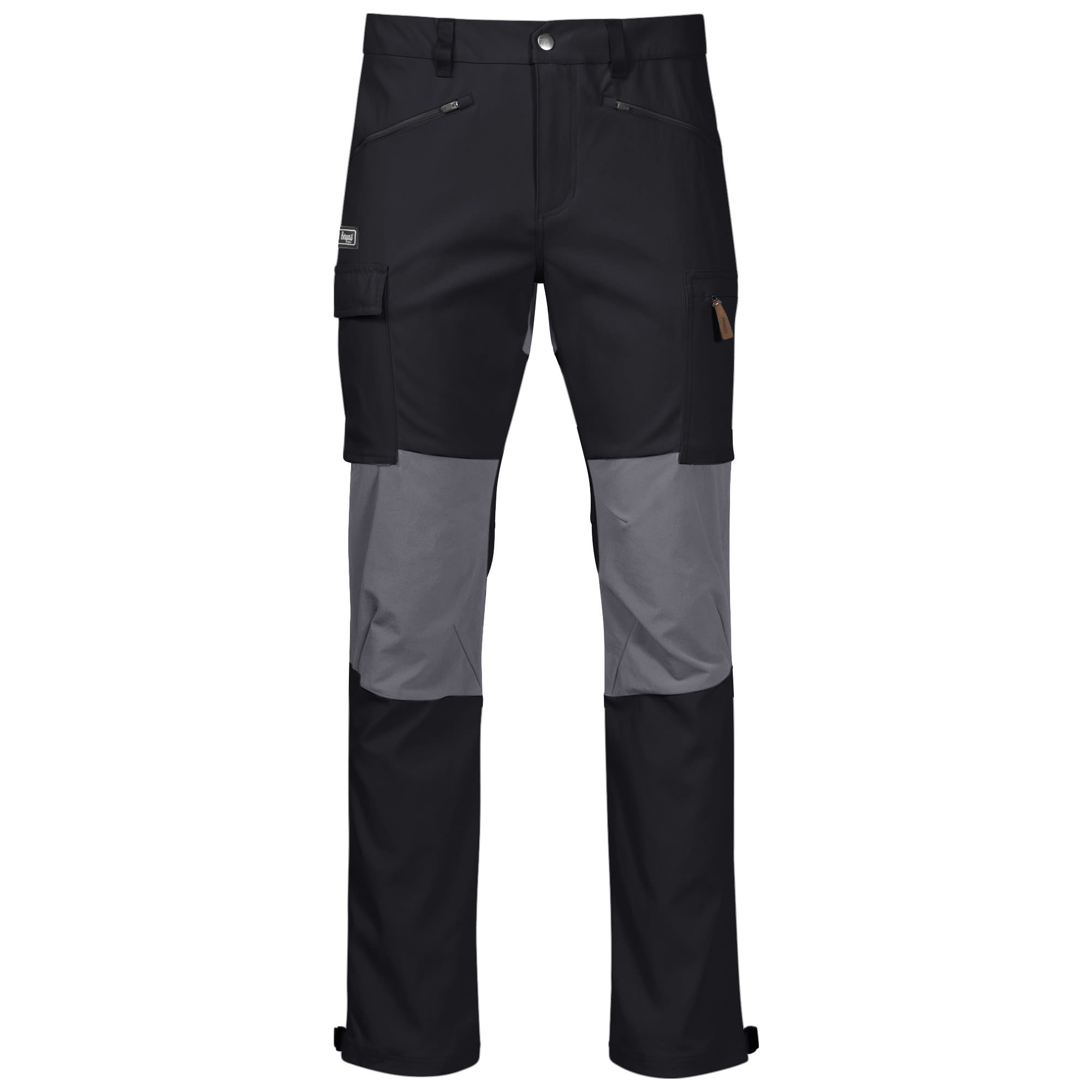Bergans Elastische komfortable Herren Outdoorhose Black - Solid Dark Grey