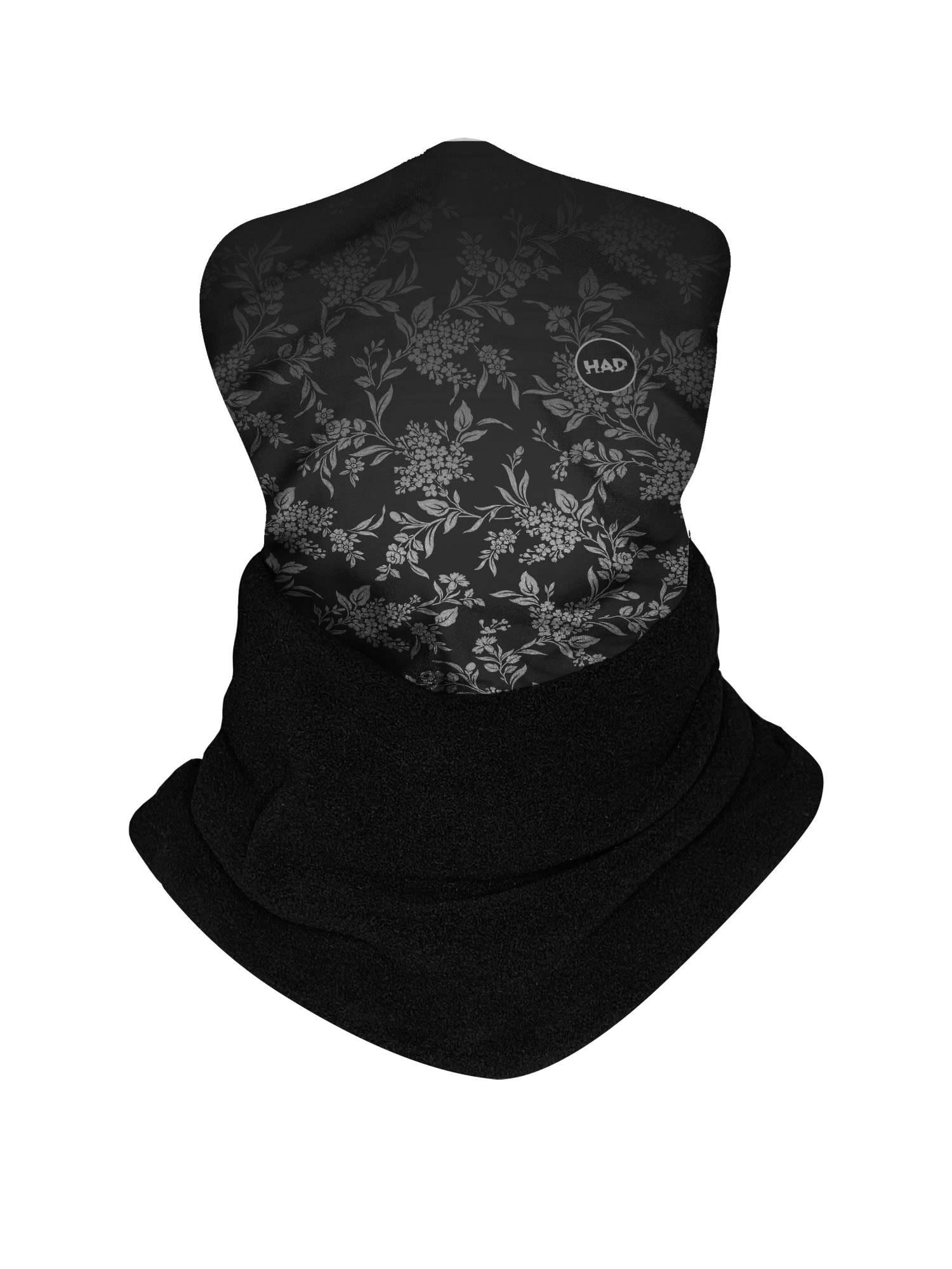 H.A.D. Innovatives selbstreinigendes ViralOff Fleece Multifunktionstuch Athena - Black Fleece