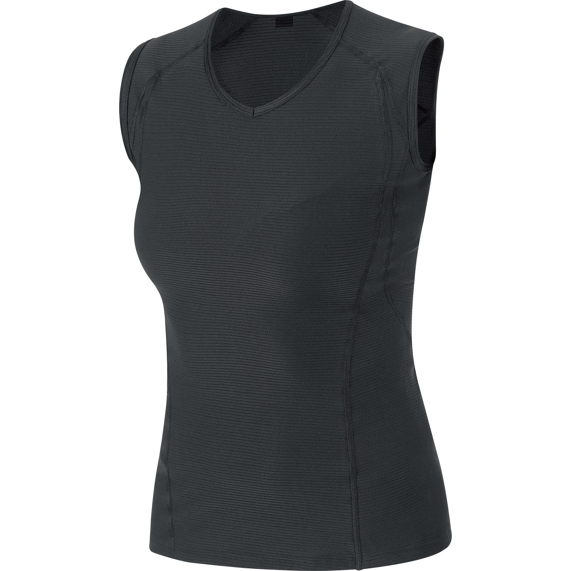 Gore Wear Schnelltrocknendes elastisches Damen Funktionsunterhemd Black