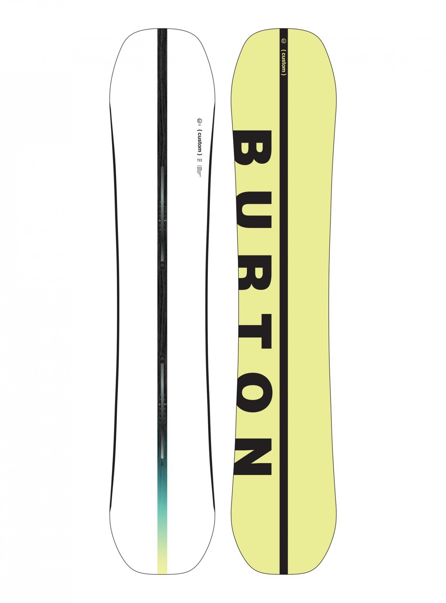 Burton Vielseitiges bewährtes Herren AllMountain Snowboard White - Yellow
